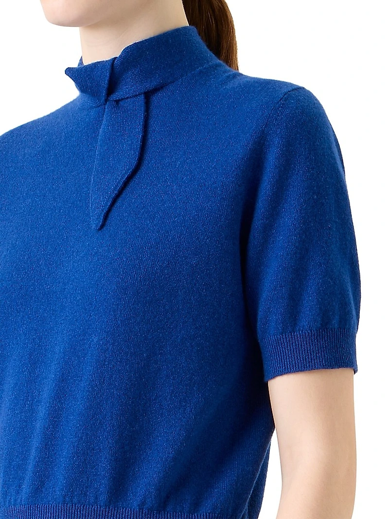 Tot Cashmere Knotted Top