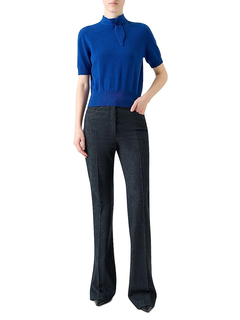 Tot Cashmere Knotted Top