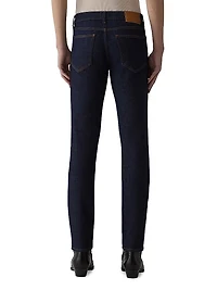 Stretch-Denim Mid-Rise Slim-Fit Jeans
