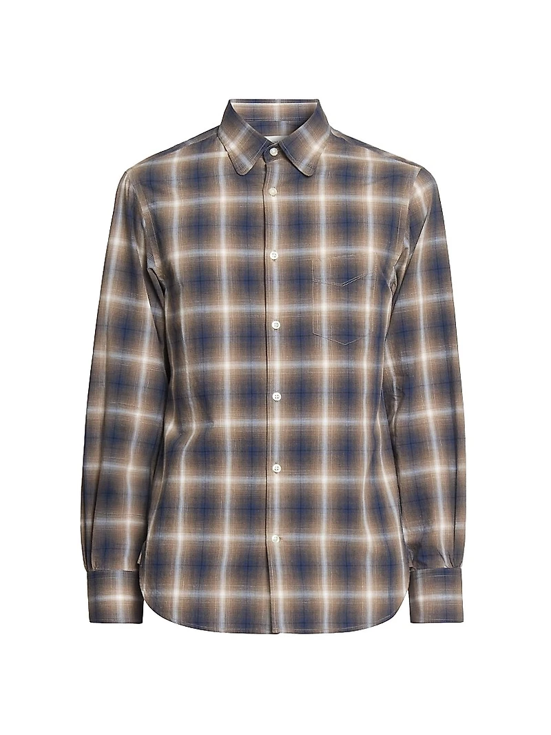 Benoit Cotton Check Shirt