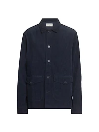 Ezel Garment-Dyed Cotton Corduroy Shirt