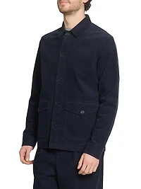 Ezel Garment-Dyed Cotton Corduroy Shirt