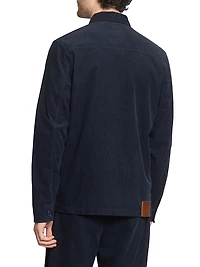 Ezel Garment-Dyed Cotton Corduroy Shirt