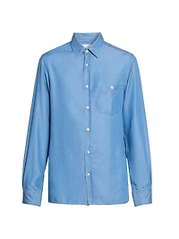 Alex Washed Button-Front Shirt