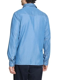 Alex Washed Button-Front Shirt