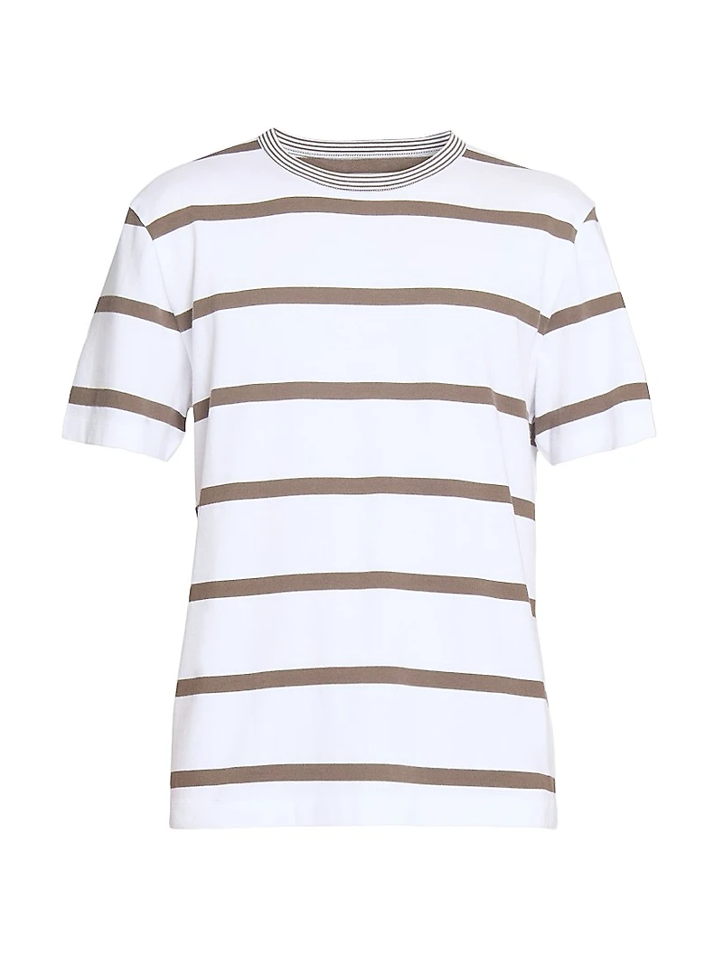 Striped Crewneck T-Shirt