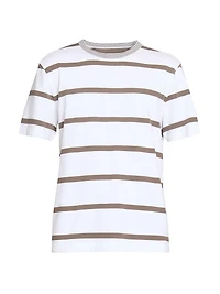 Striped Crewneck T-Shirt