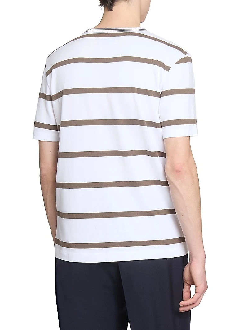 Striped Crewneck T-Shirt