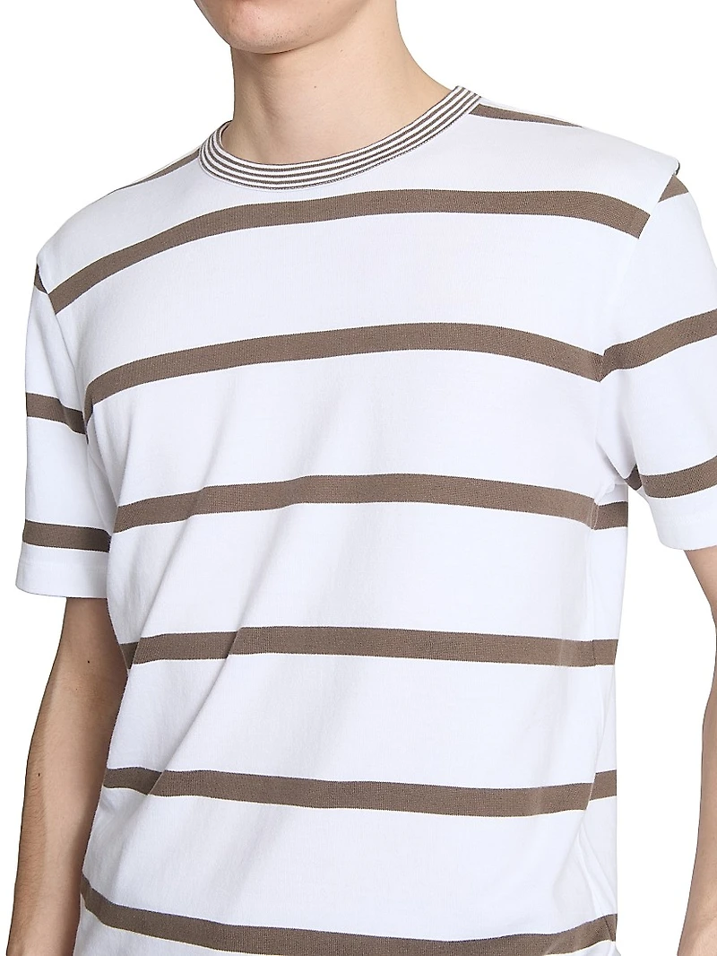 Striped Crewneck T-Shirt