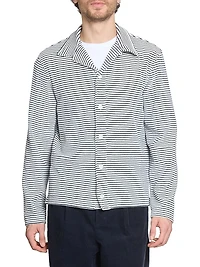 Kai Striped Cotton Terry Shirt