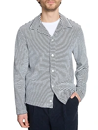 Kai Striped Cotton Terry Shirt