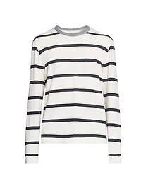 Striped Long-Sleeve T-Shirt