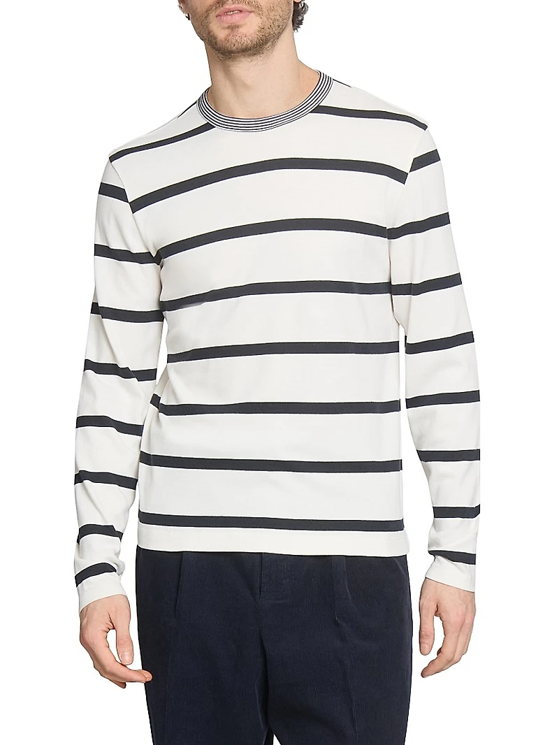 Striped Long-Sleeve T-Shirt