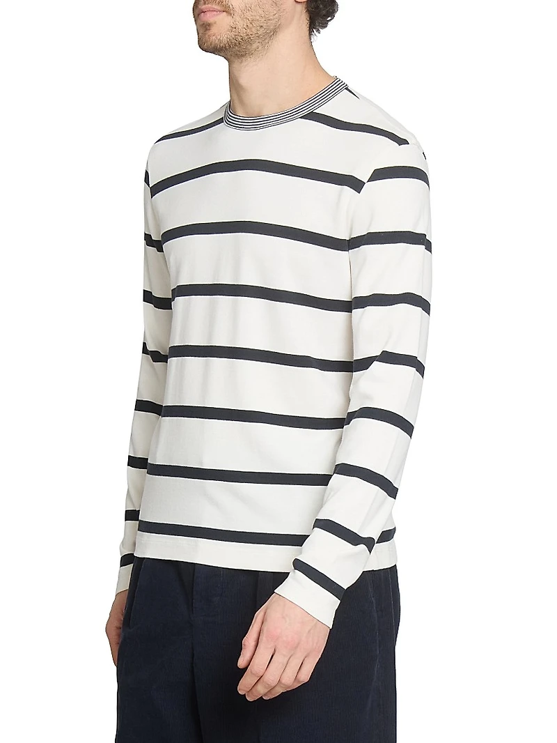 Striped Long-Sleeve T-Shirt