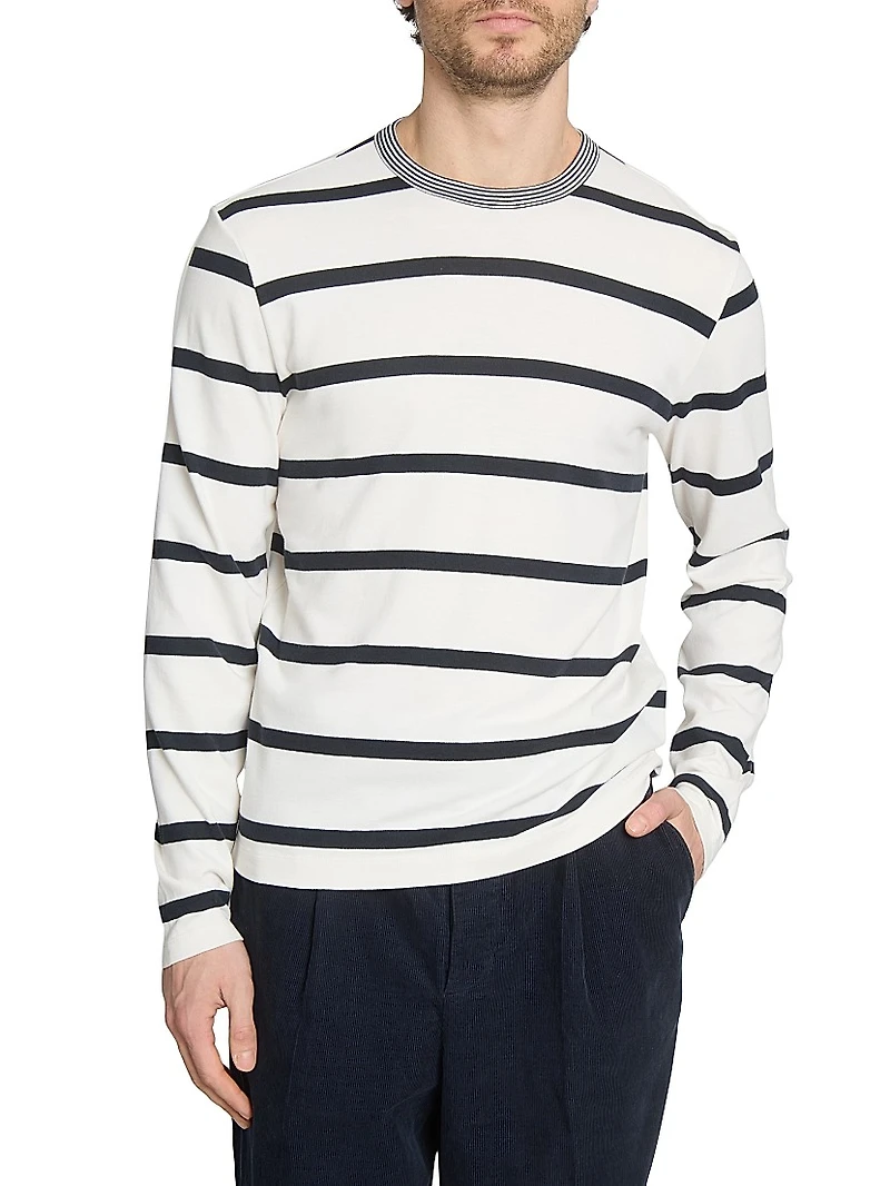 Striped Long-Sleeve T-Shirt