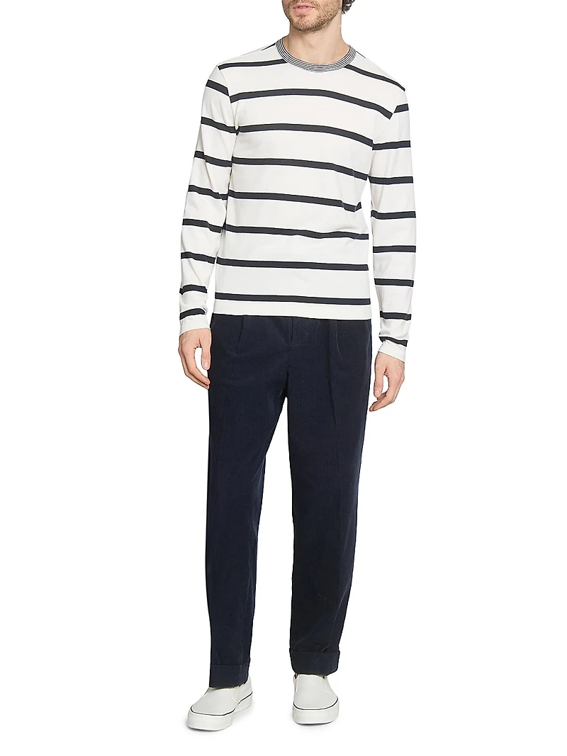 Striped Long-Sleeve T-Shirt