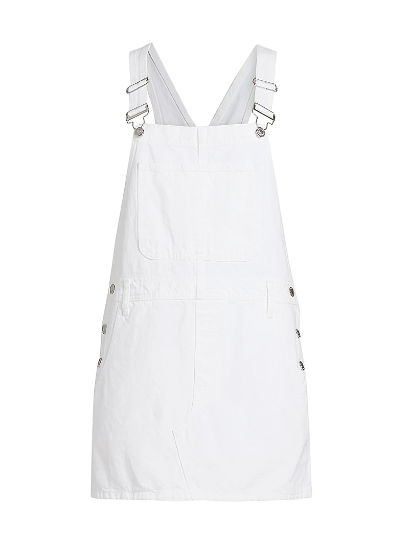The Overall Denim Minidress