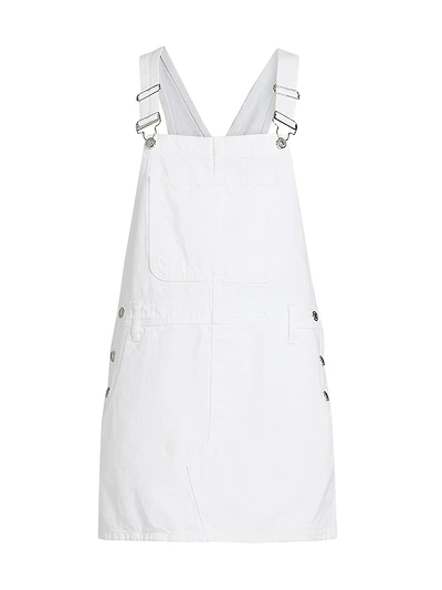 The Overall Denim Minidress