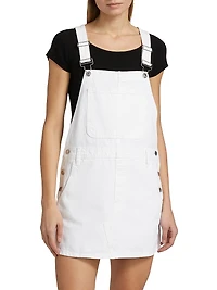 The Overall Denim Minidress