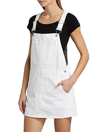 The Overall Denim Minidress
