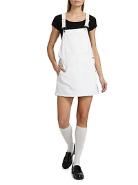 The Overall Denim Minidress