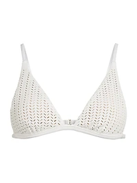 Jamie Laser-Cut Bikini Top