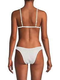 Jamie Laser-Cut Bikini Top