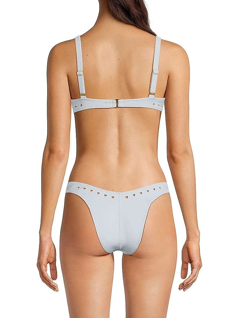 Georgia Laser-Cut Bikini Top