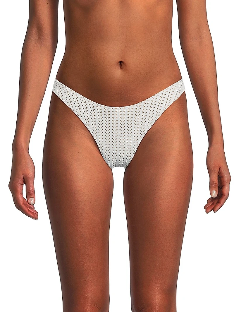 Rumi Laser-Cut Bikini Bottom