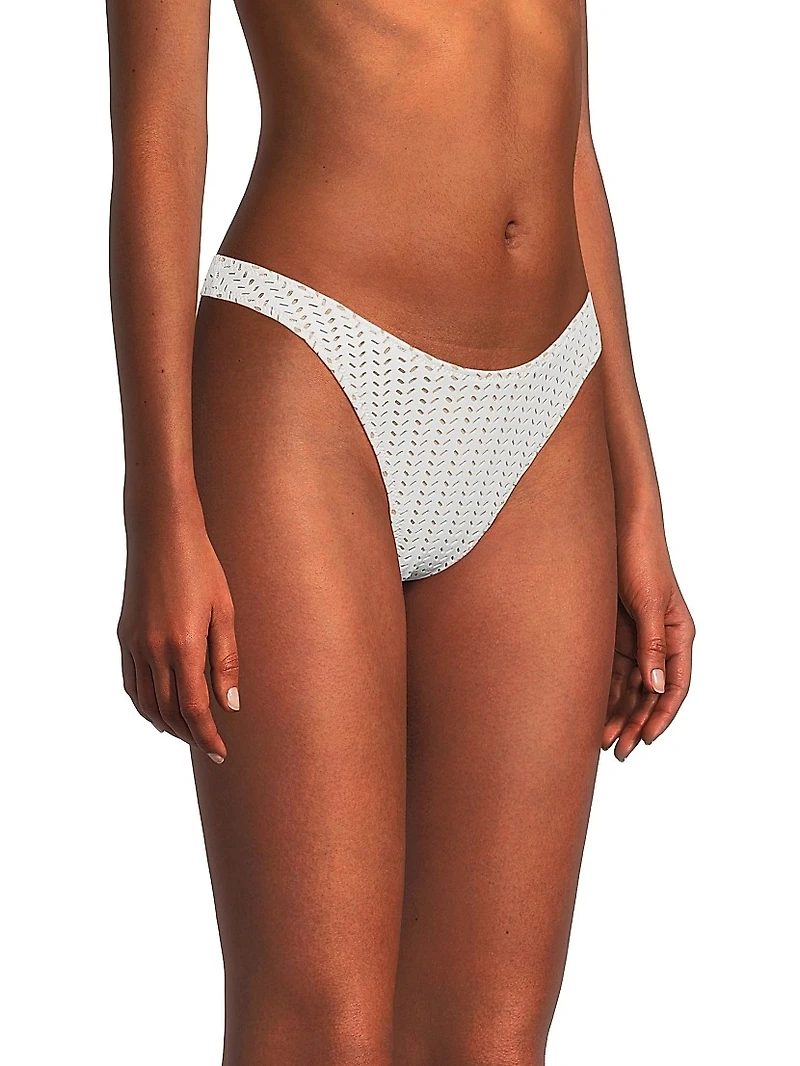 Rumi Laser-Cut Bikini Bottom