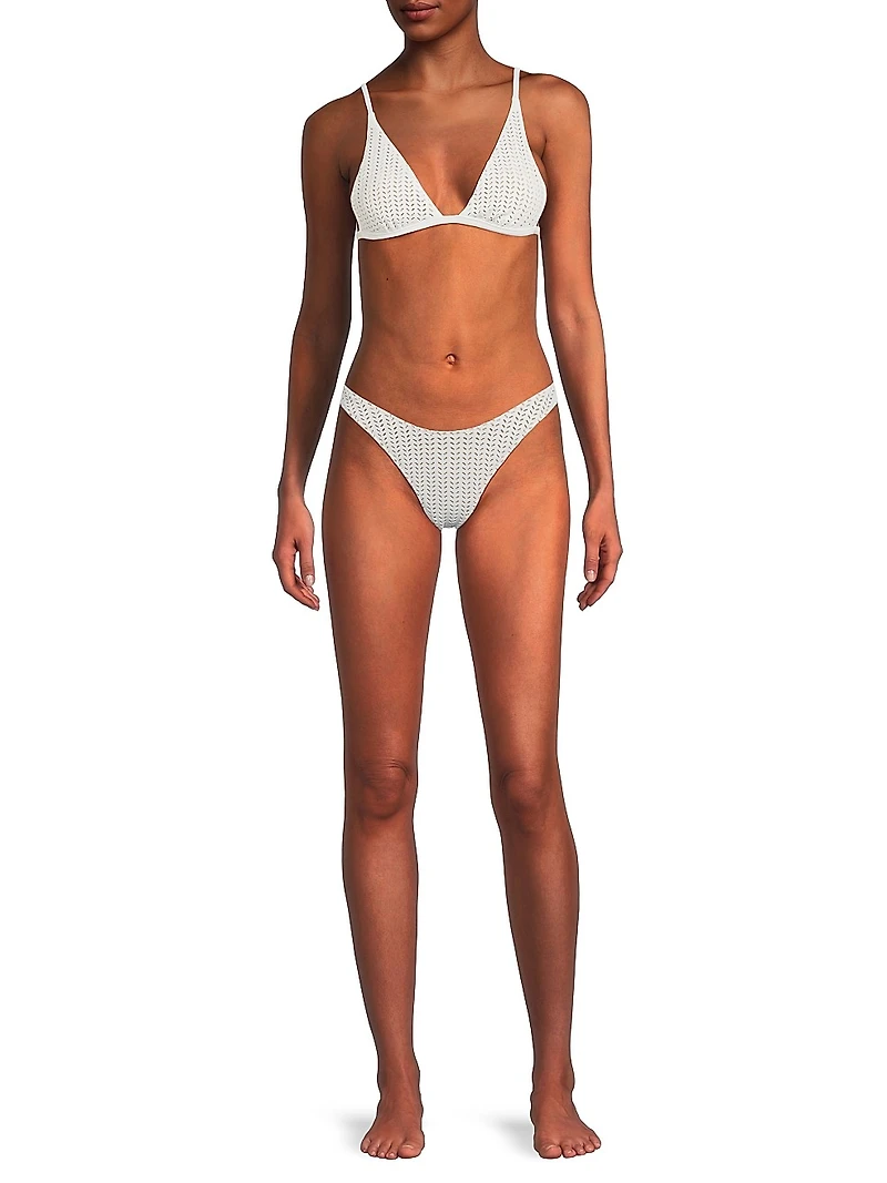 Rumi Laser-Cut Bikini Bottom