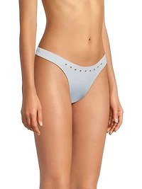 Jaclyn Laser-Cut Bikini Bottom