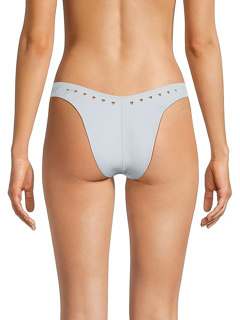 Jaclyn Laser-Cut Bikini Bottom