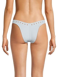 Jaclyn Laser-Cut Bikini Bottom
