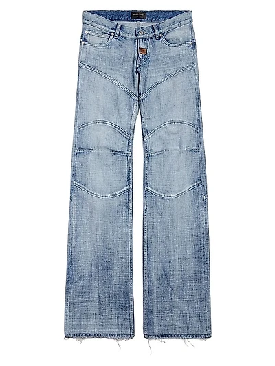 Fitted Low-Waist Jeans