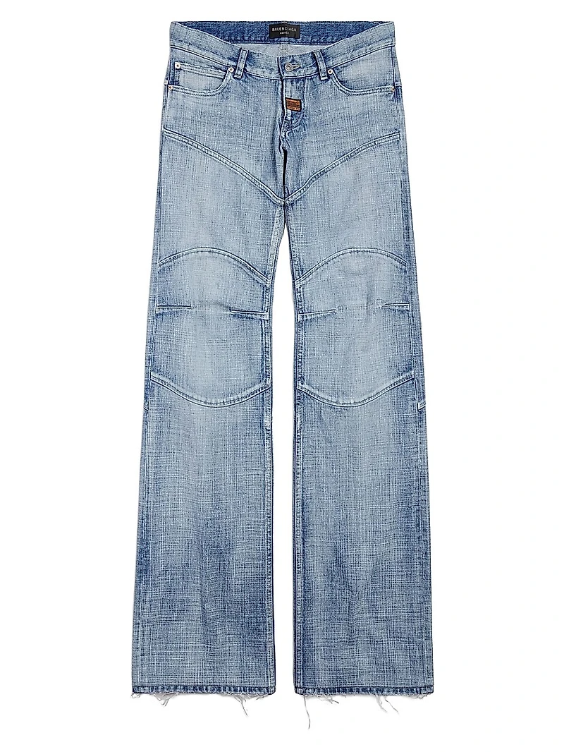 Fitted Low-Waist Jeans