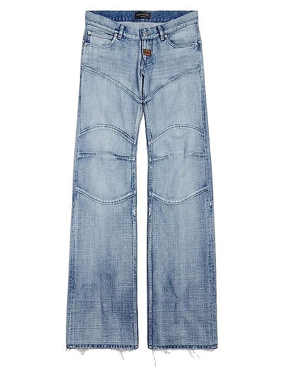 Fitted Low-Waist Jeans