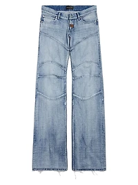 Fitted Low-Waist Jeans