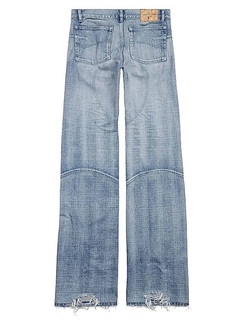 Fitted Low-Waist Jeans