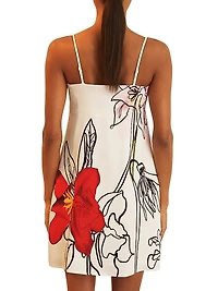 Reiss x NYBG Marli Floral Minidress