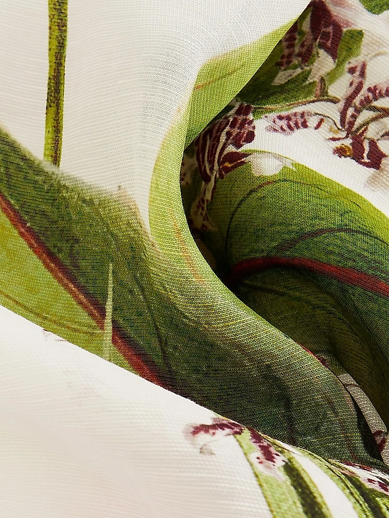 Reiss x NYBG Aria Floral Maxi Dress