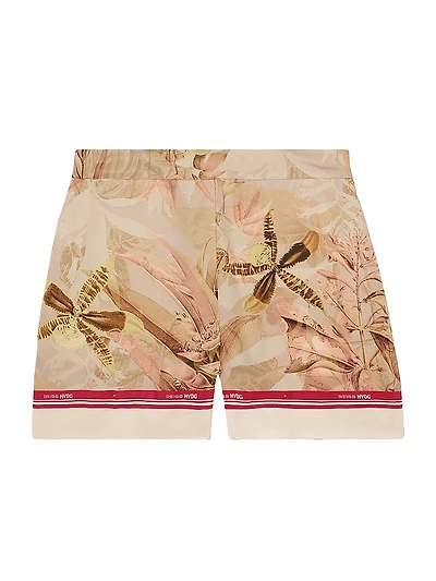 Reiss x NYBG Sammie Floral Shorts