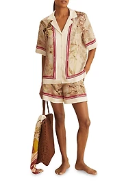 Reiss x NYBG Santana Floral Shirt