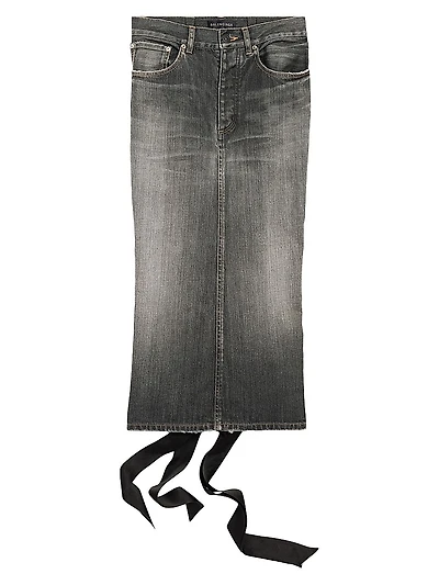 Lace-Up Skirt