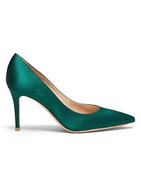 85MM Crepe Satin Pumps