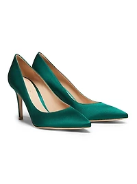 85MM Crepe Satin Pumps