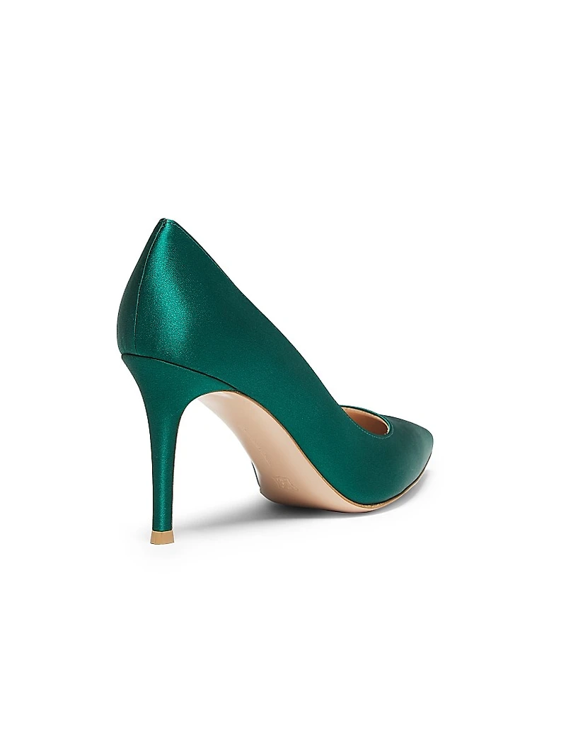 85MM Crepe Satin Pumps