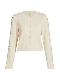 Garcia Lace-Trim Cardigan