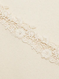 Garcia Lace-Trim Cardigan