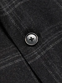 COLLECTION Plaid Wool-Blend Blazer